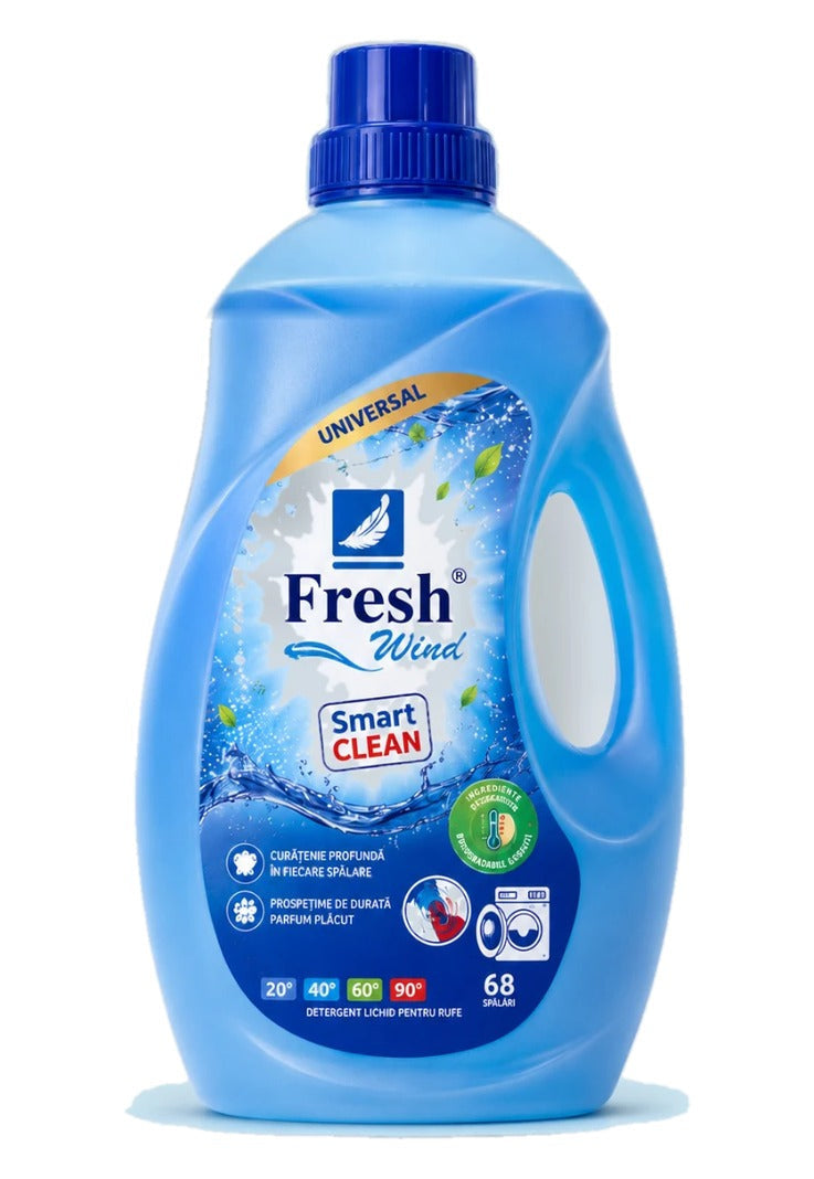 Detergent lichid Smart Clean Universal — 3,4 L (68 de spălări)