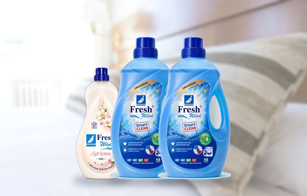 Pachet: 2 × Detergent + 1 × Balsam